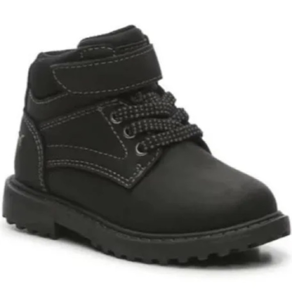 Kids Black Boots - Like New with Box